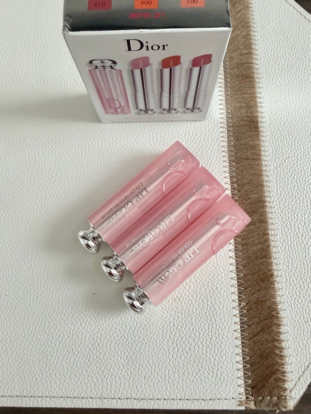 Dior Addict Lip Glow Trio — Pink, Coral, Rosewood - Picture 2 of 5
